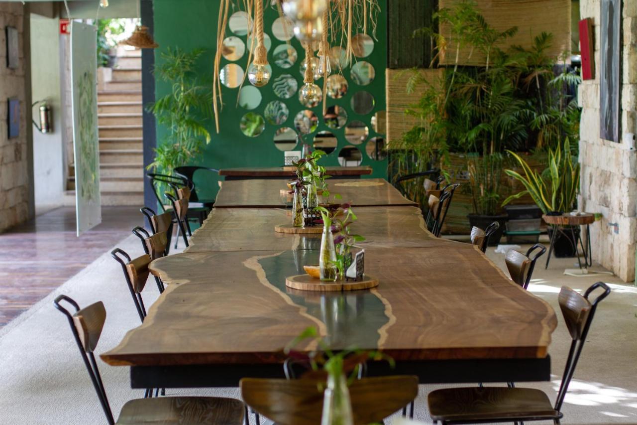 Hotel Makaaba Eco-Boutique باكالار المظهر الخارجي الصورة Restaurant