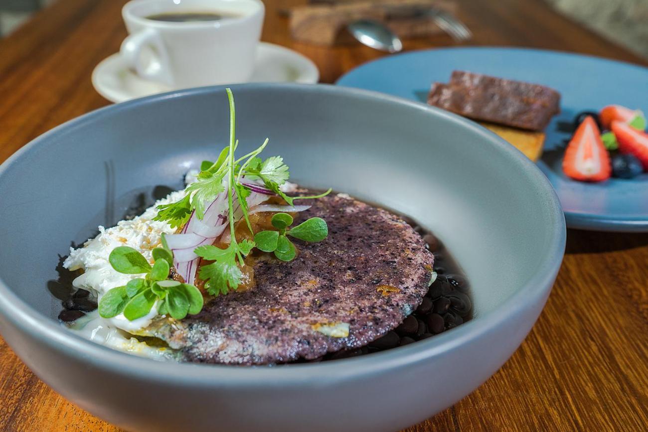 Hotel Makaaba Eco-Boutique باكالار المظهر الخارجي الصورة Blue corn atole