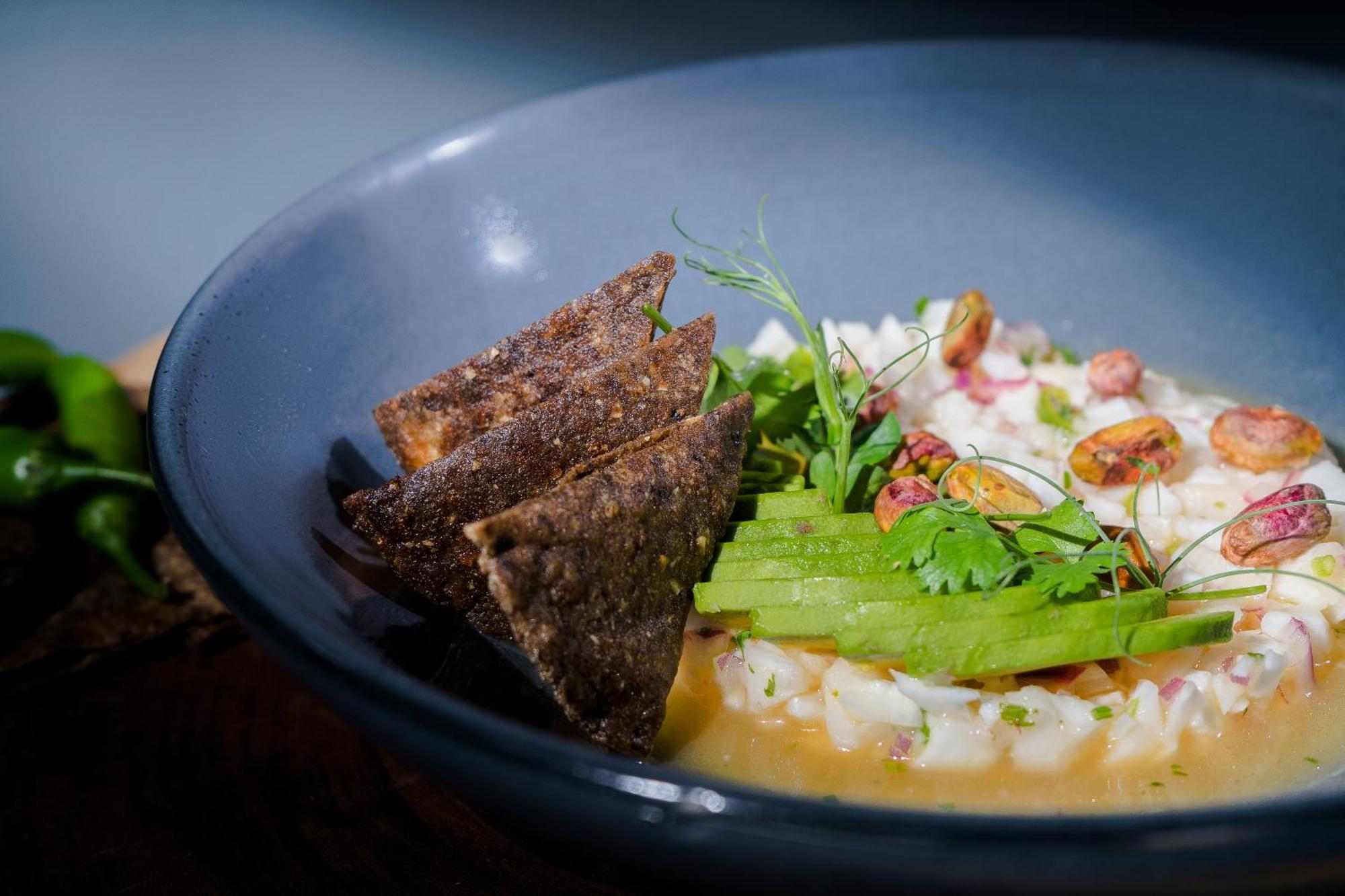 Hotel Makaaba Eco-Boutique باكالار المظهر الخارجي الصورة A bowl of tortilla soup